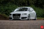 Audi S3 on Vossen Wheels (CVT) 2017 года